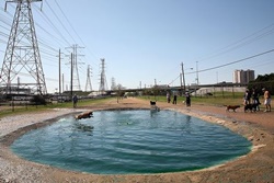 Danny Jackson Family Bark Park, dog parks in Galveston, Galvest dog parks Texas